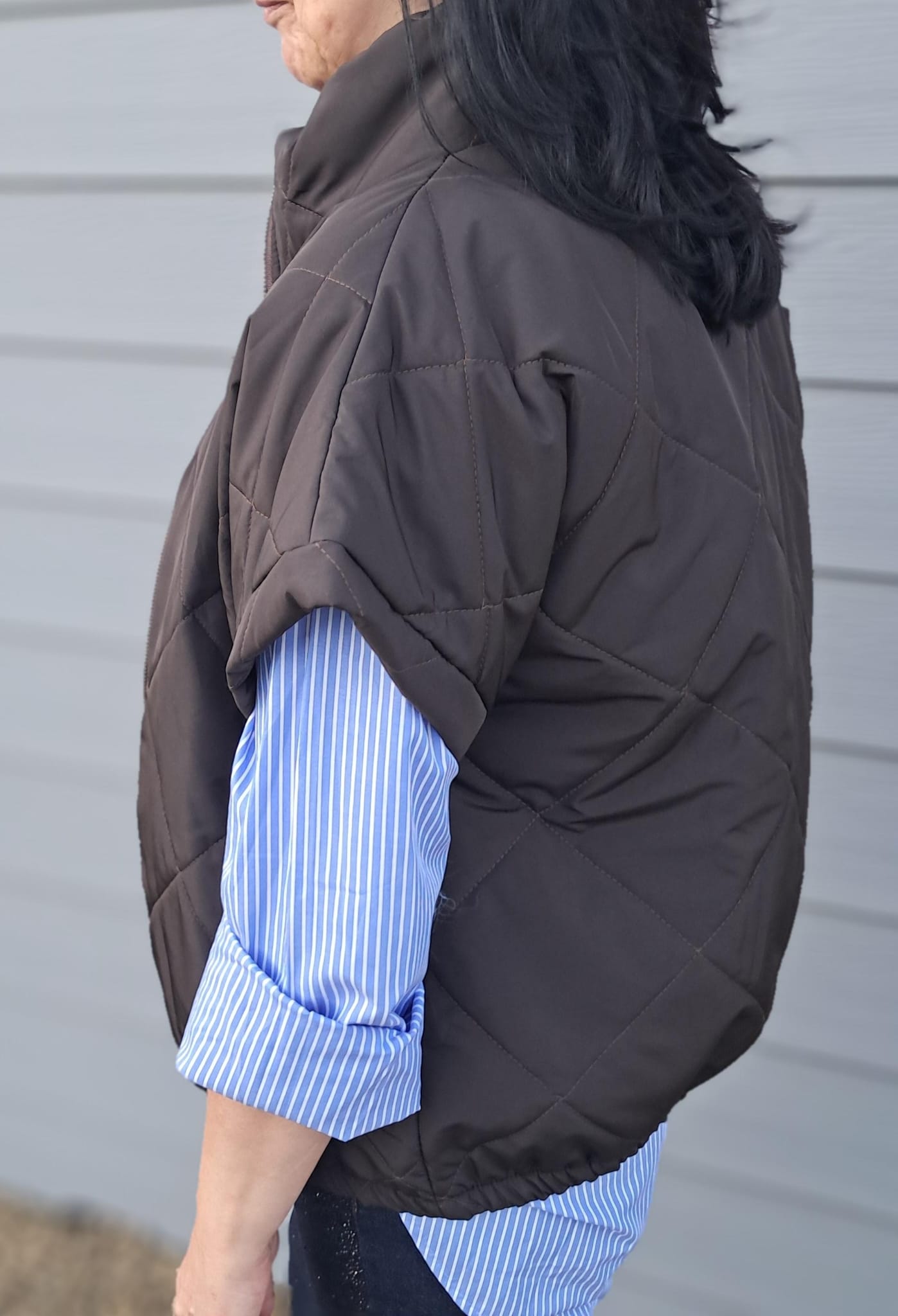 Bruine bodywarmer TdS TU
