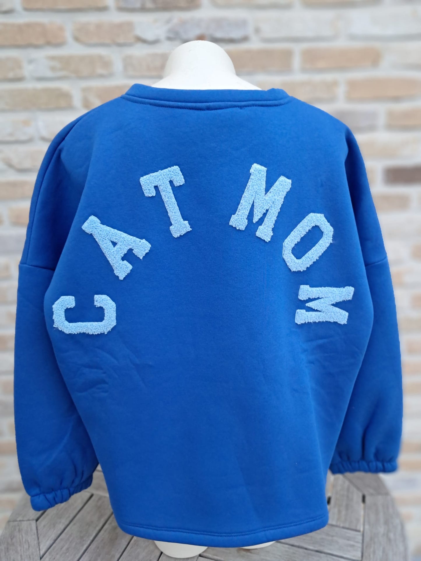 Pull CATMOM koningsblauw - lichtblauw TU