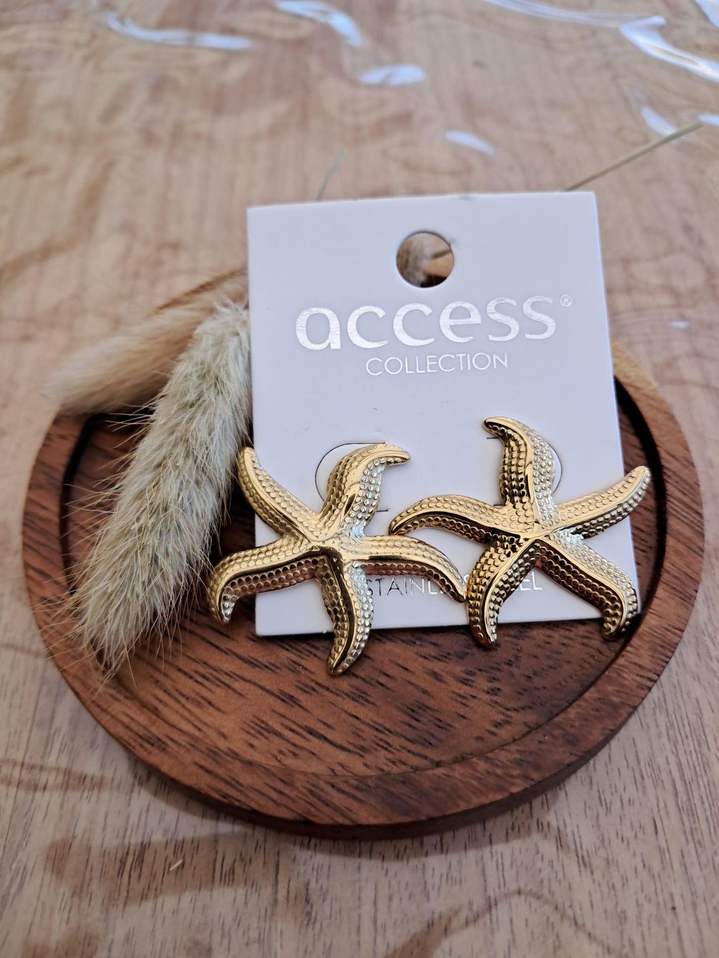 Oorbellen grote zeester NR 65