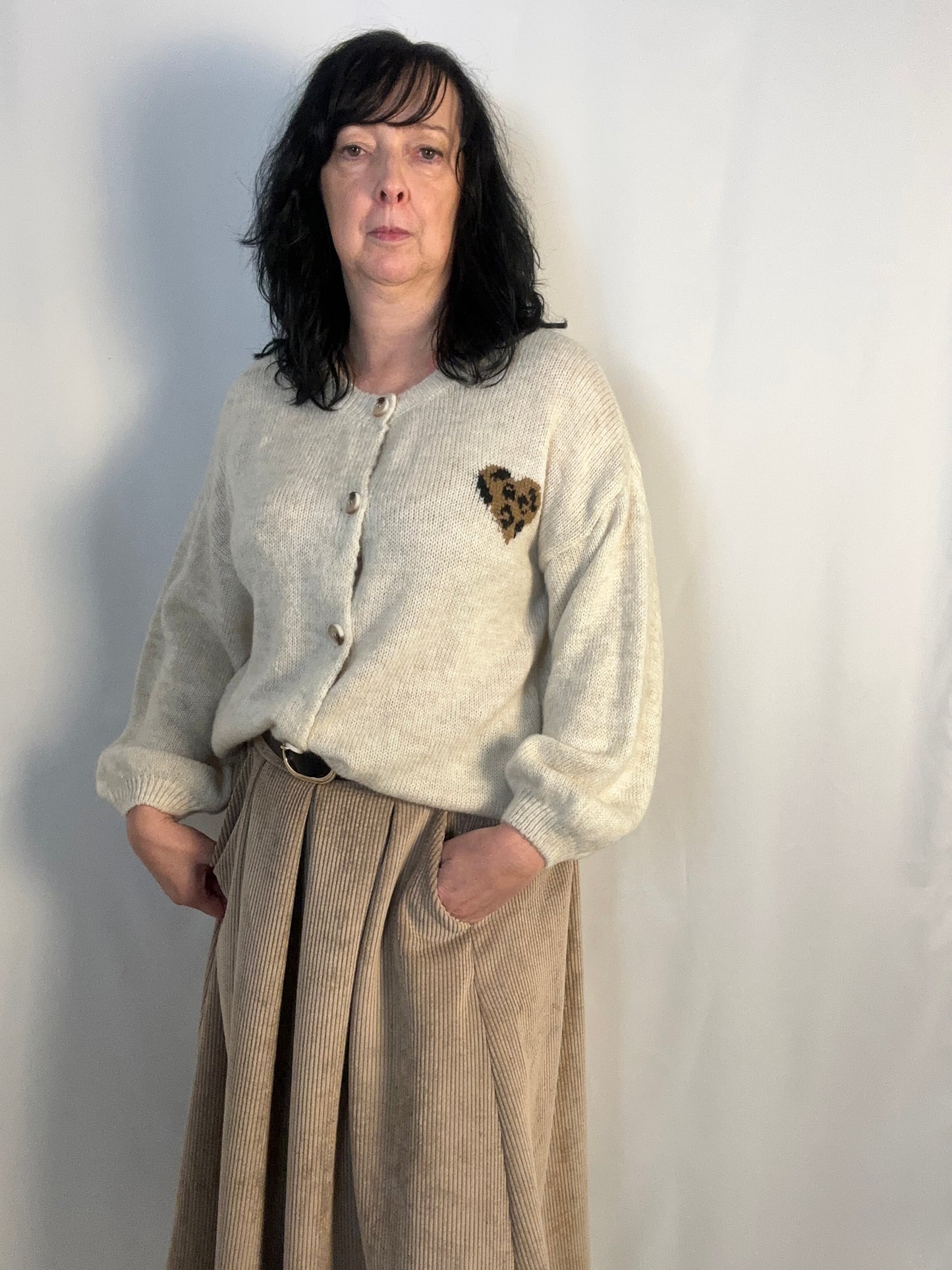 Gilet Hartje Lily Terra di Siena