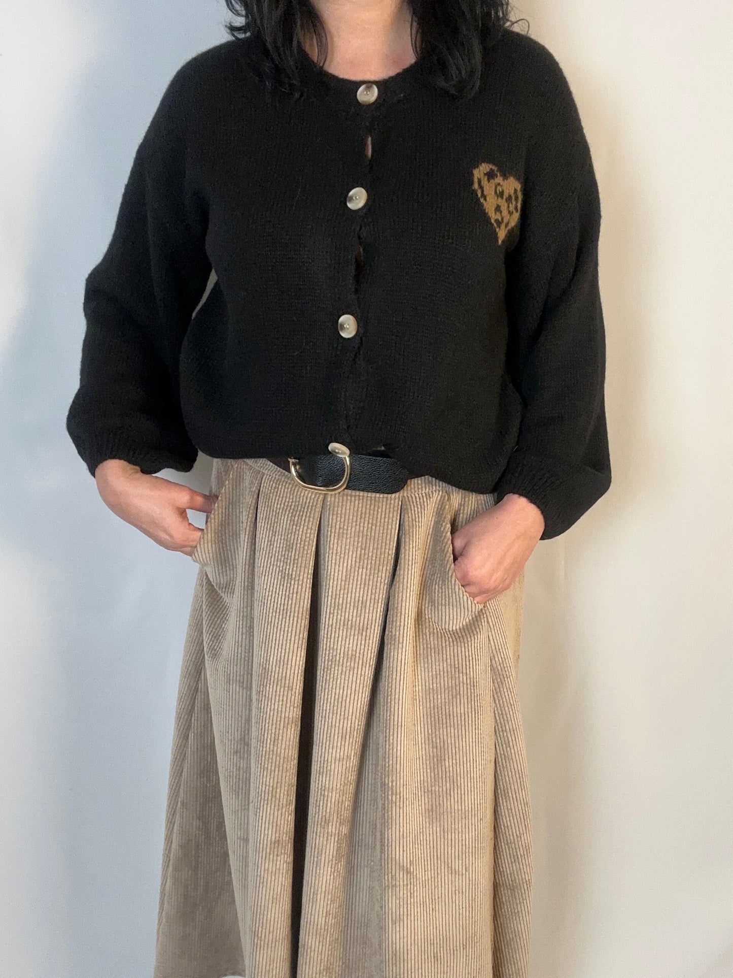 Gilet Hartje Lily Terra di Siena