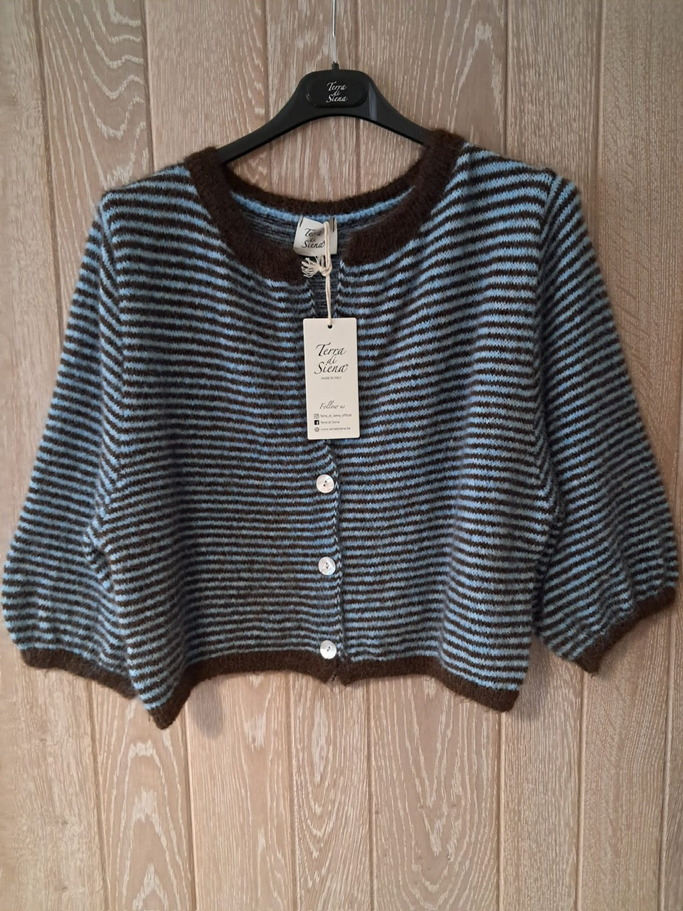 Gilet Ruby blauw-bruin TdS TU (36-42)