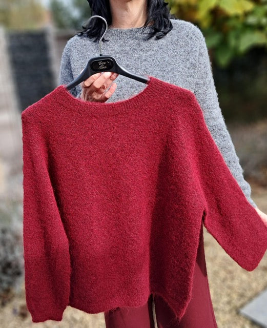 Warme, zachte pull in 5 verschillende kleuren (TU)