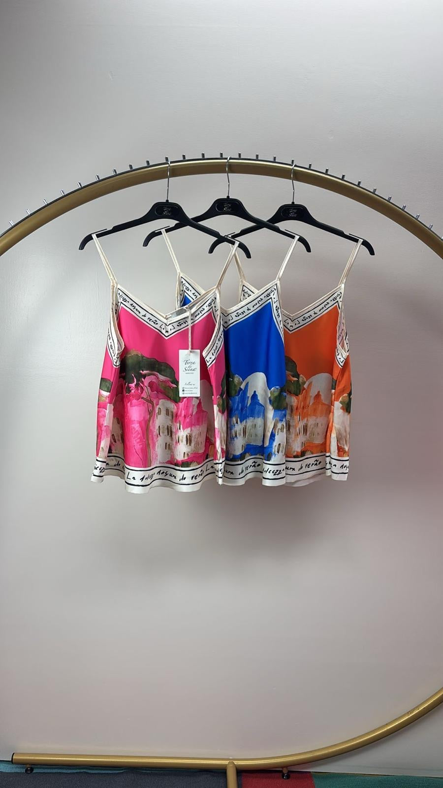 Top Capri Koningsblauw TU (36-42)