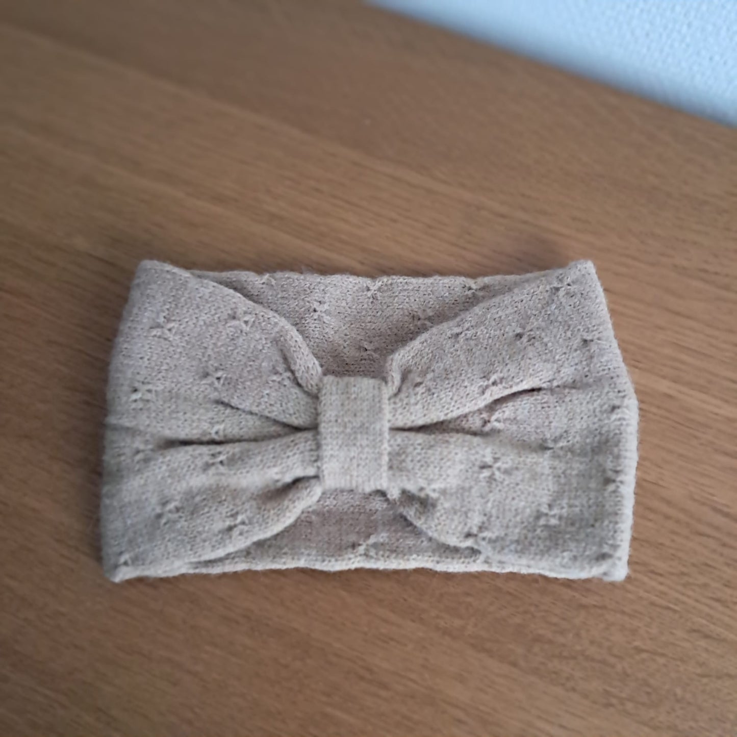 Haarband met elegante knoop vooraan, in 3 kleuren