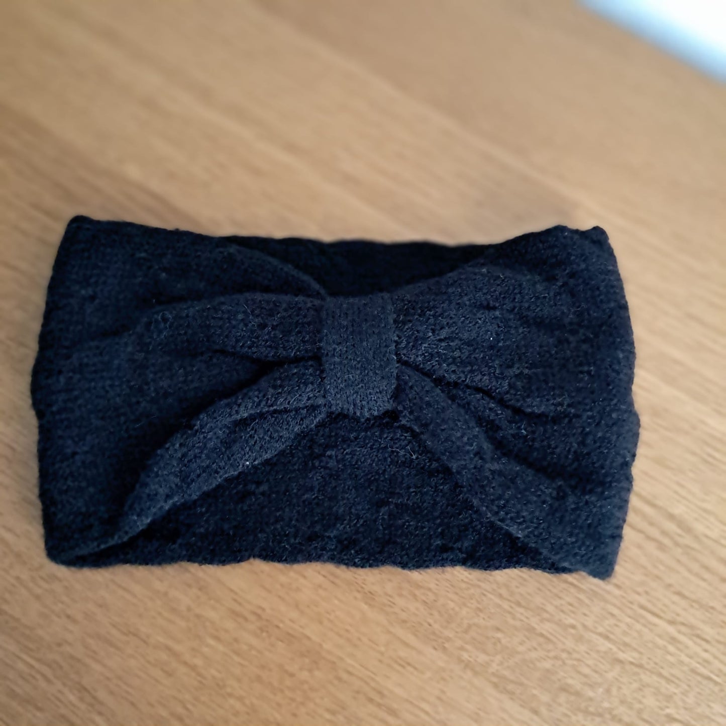 Haarband met elegante knoop vooraan, in 3 kleuren
