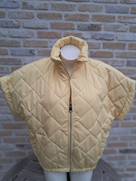 Bodywarmer Tina botergeel   TU