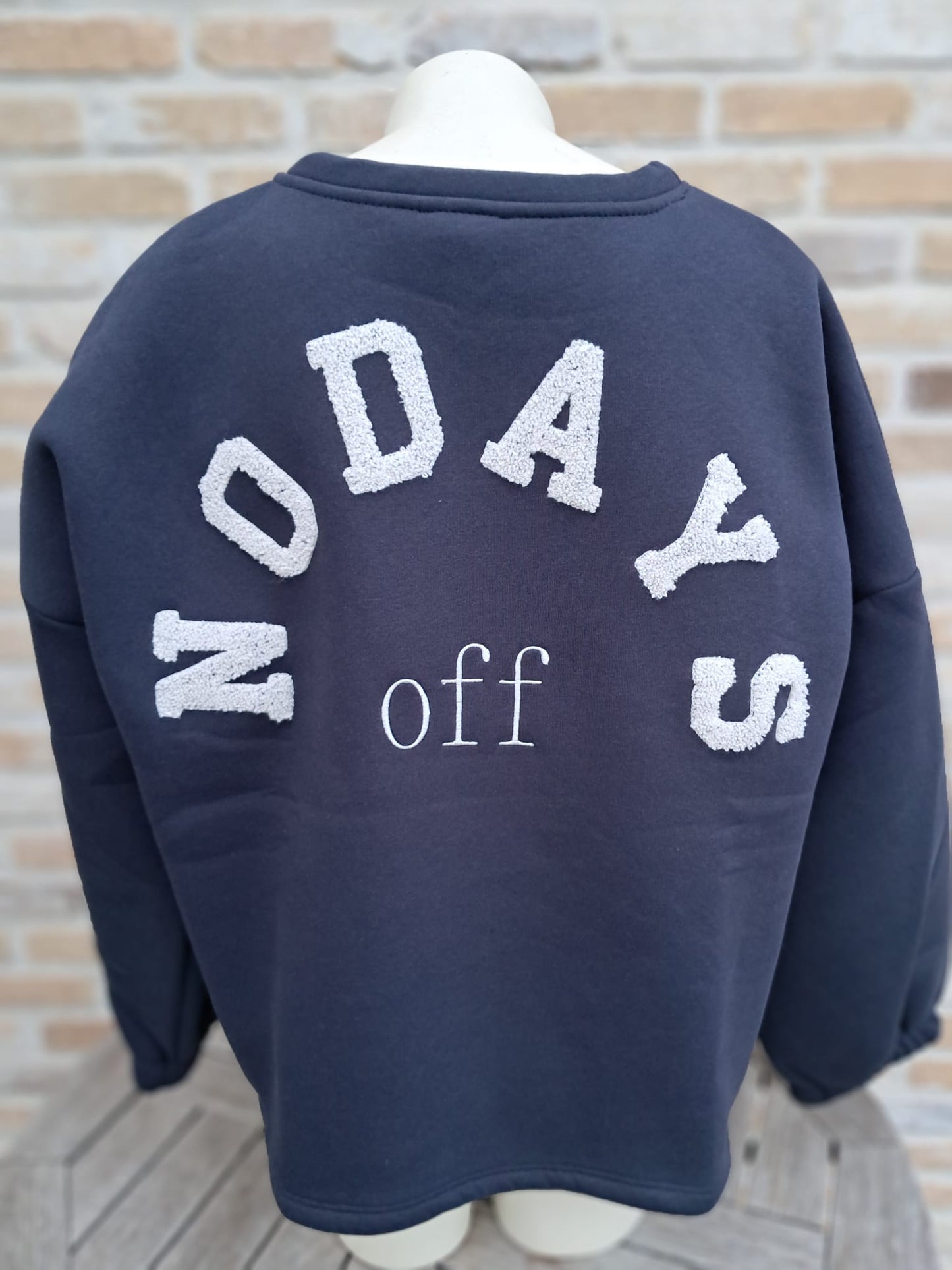 Pull NO DAYS OFF  Donkerblauw - wit    TU