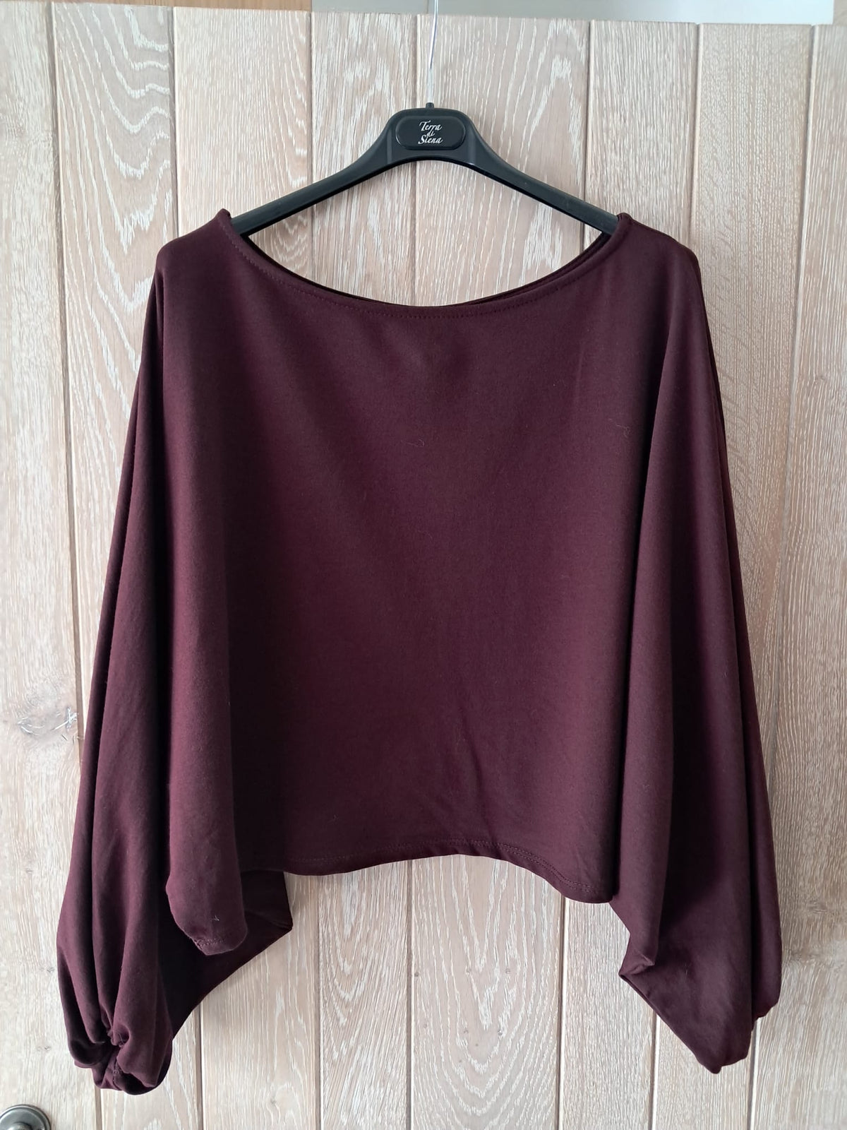 Top Mona  aubergine   TdS   TU (36-46)