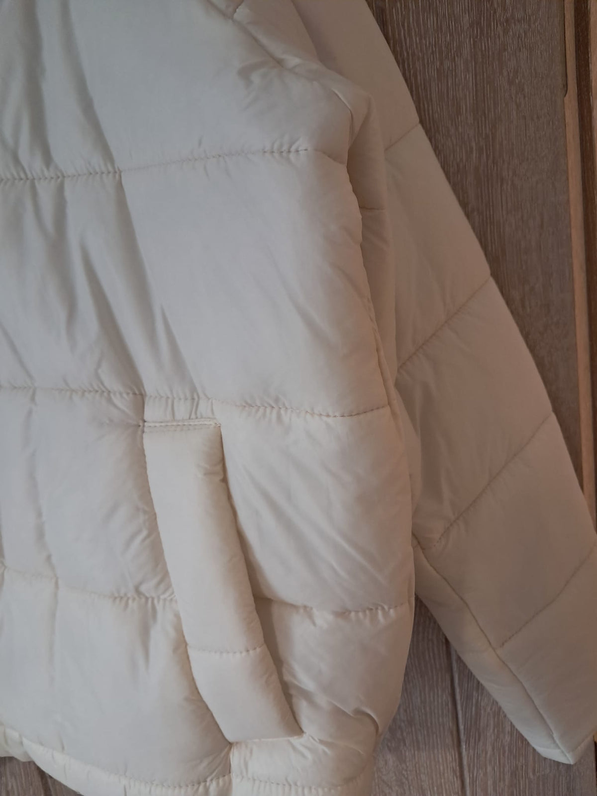 Gewatteerde pufferjack Rosy off-white   TdS   TU(36-42)