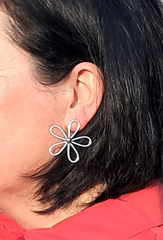 oorbellen in bloemmotief