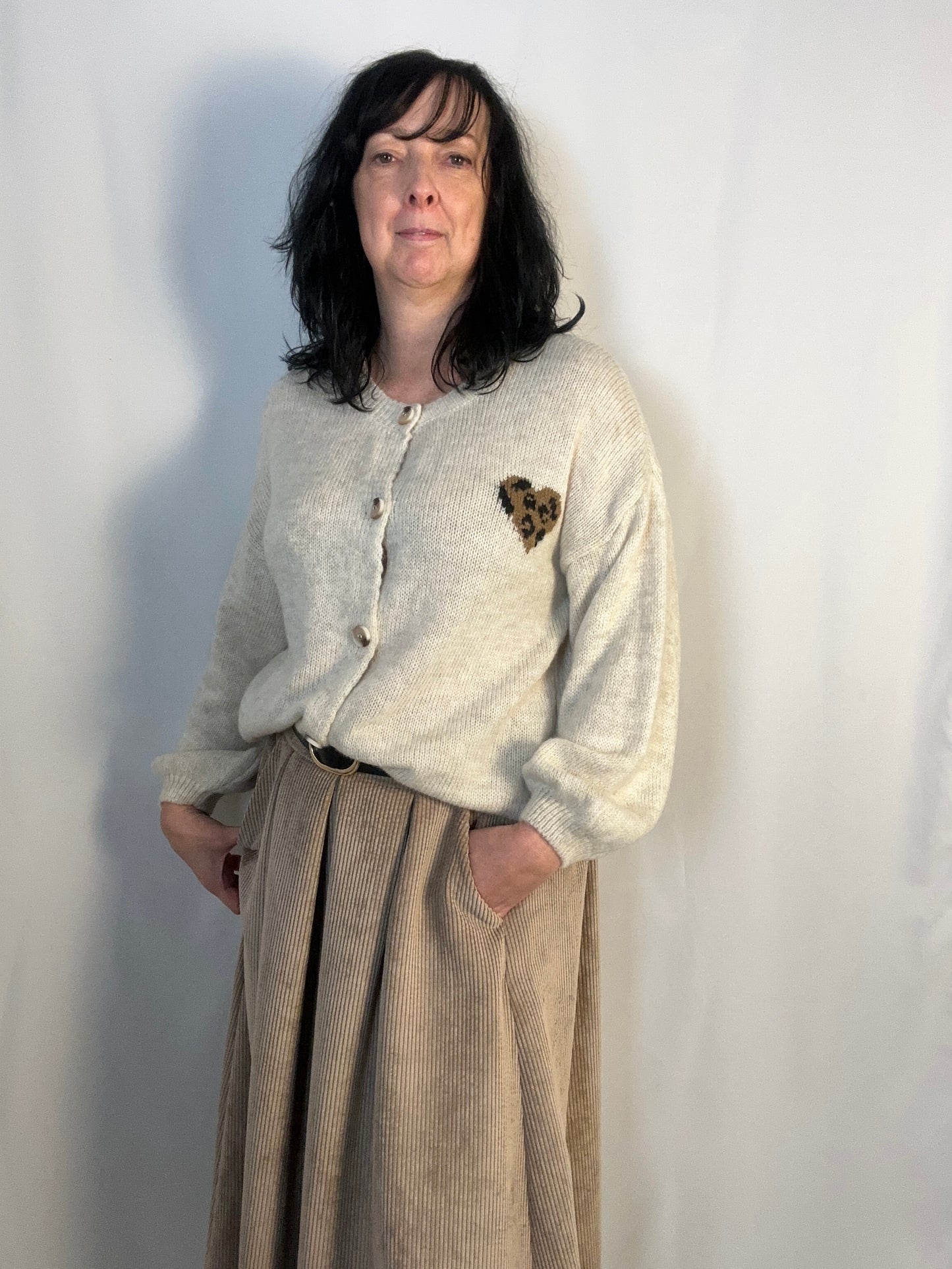 Gilet Hartje Lily Terra di Siena