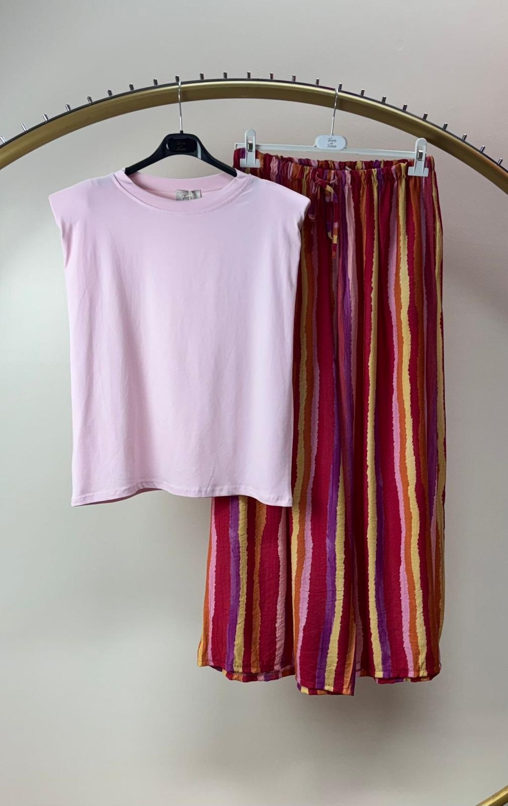 T-shirt Lu-Lu  Zachtroze  TU  (36-42)