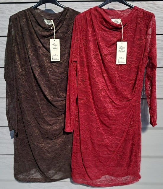 Kanten kleedje in 2 kleuren, TU