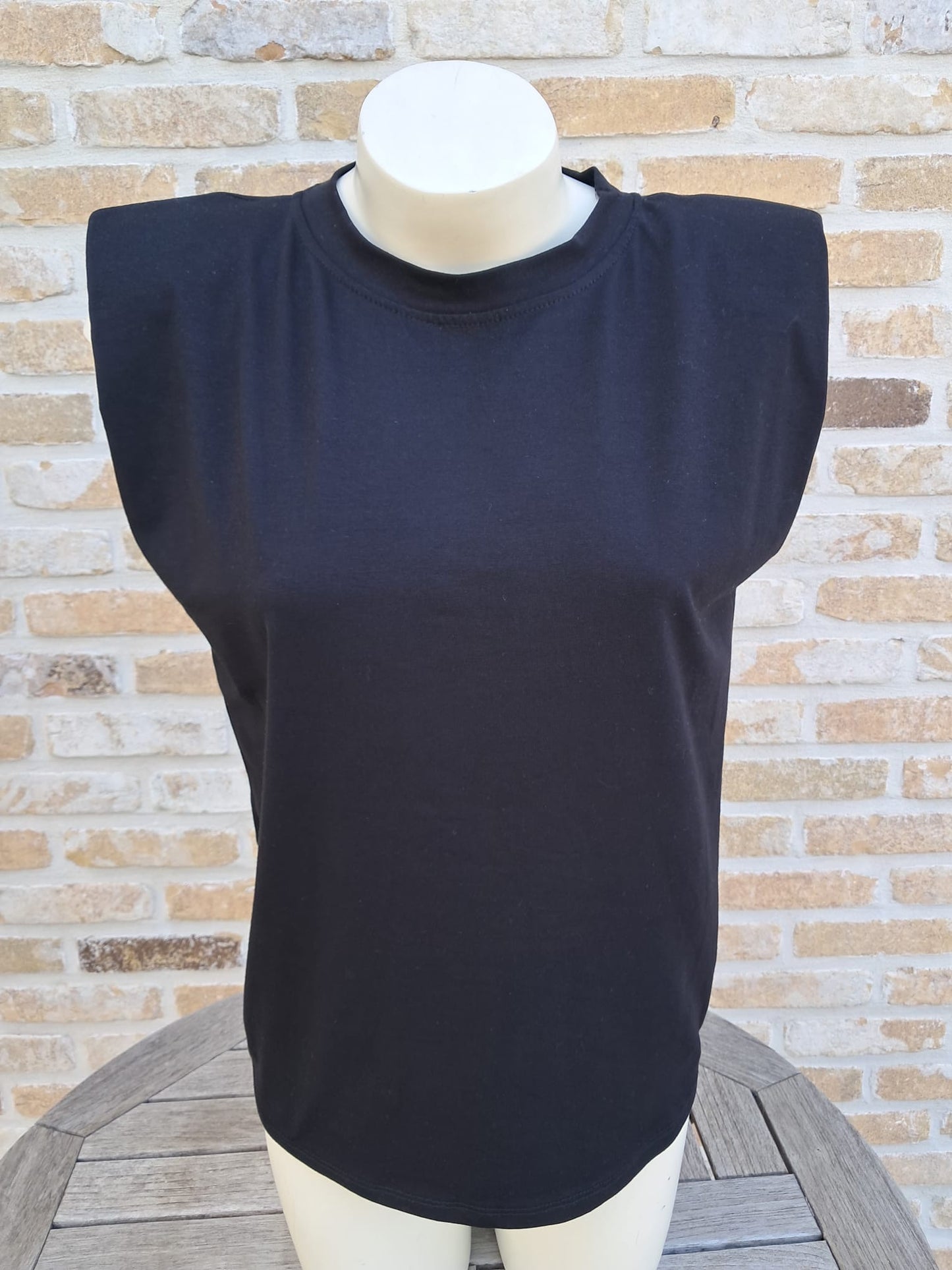 T-shirt Lu-Lu  Zwart  TU  (36-42)