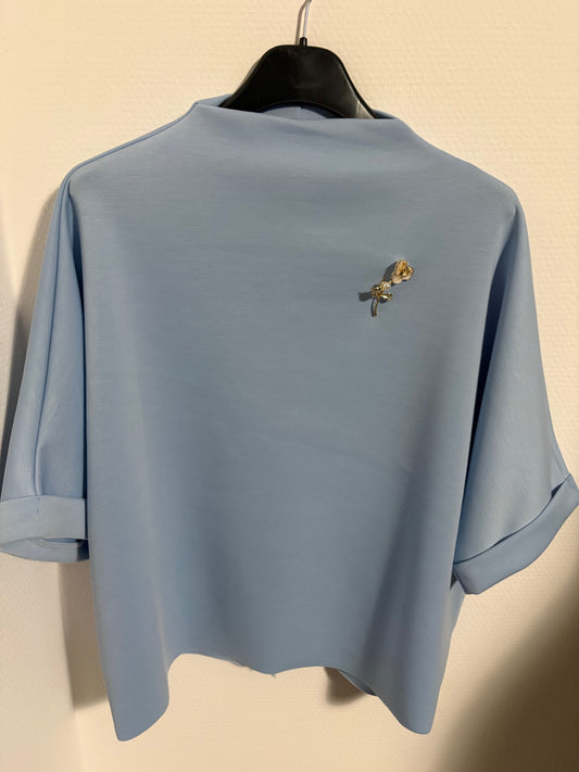 Top Nina blauw