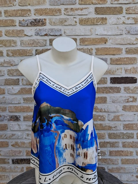 Top Capri Koningsblauw  TU  (36-42)
