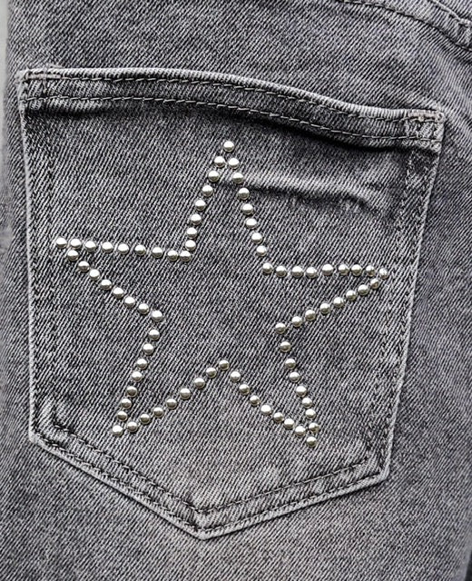 Jeans met ster op zak, 2 kleuren