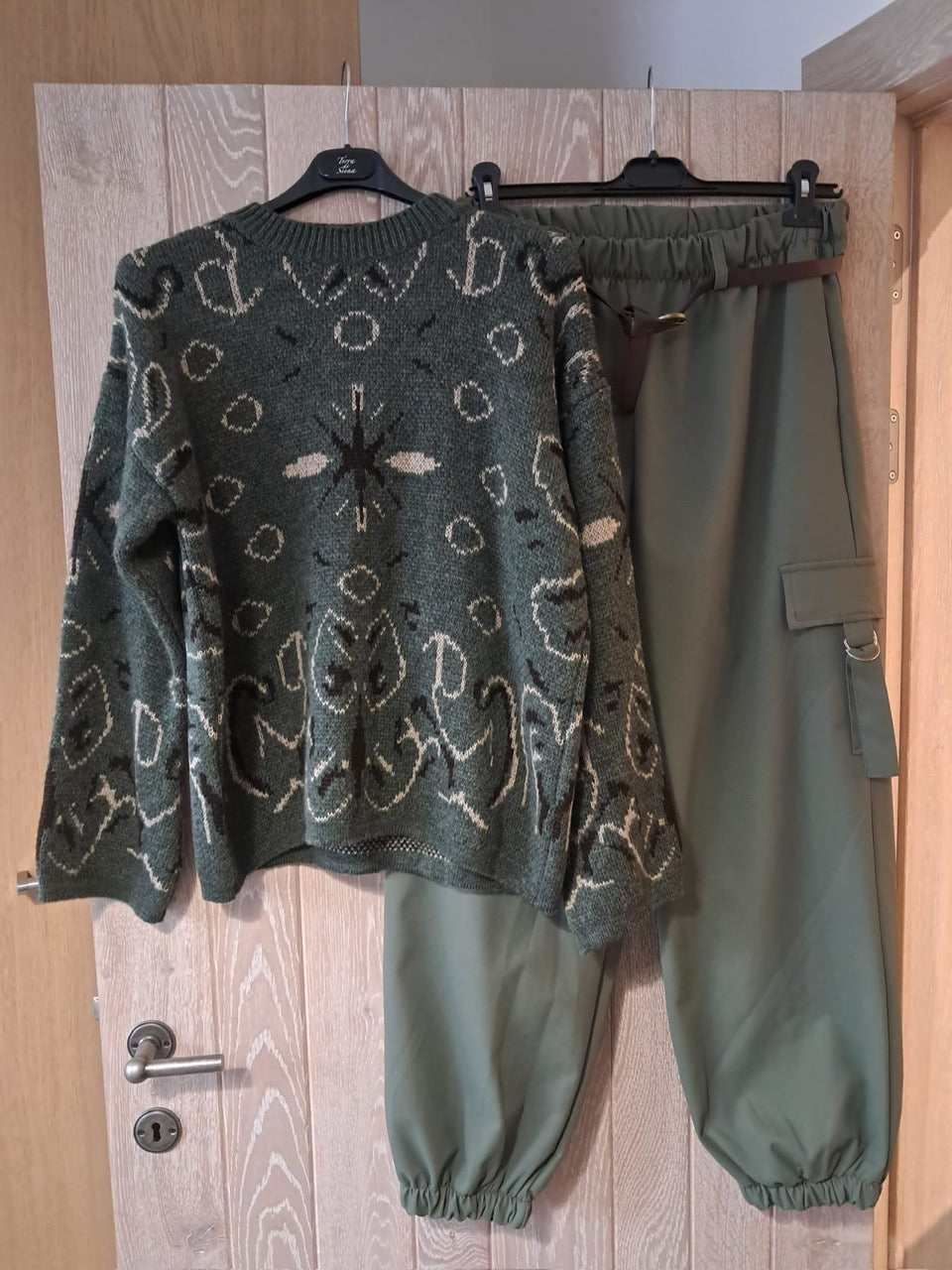 Trui Jacky kaki   TdS   TU (36-42)